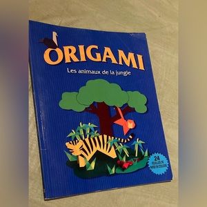 Origami livre/book Animaux de la jungle